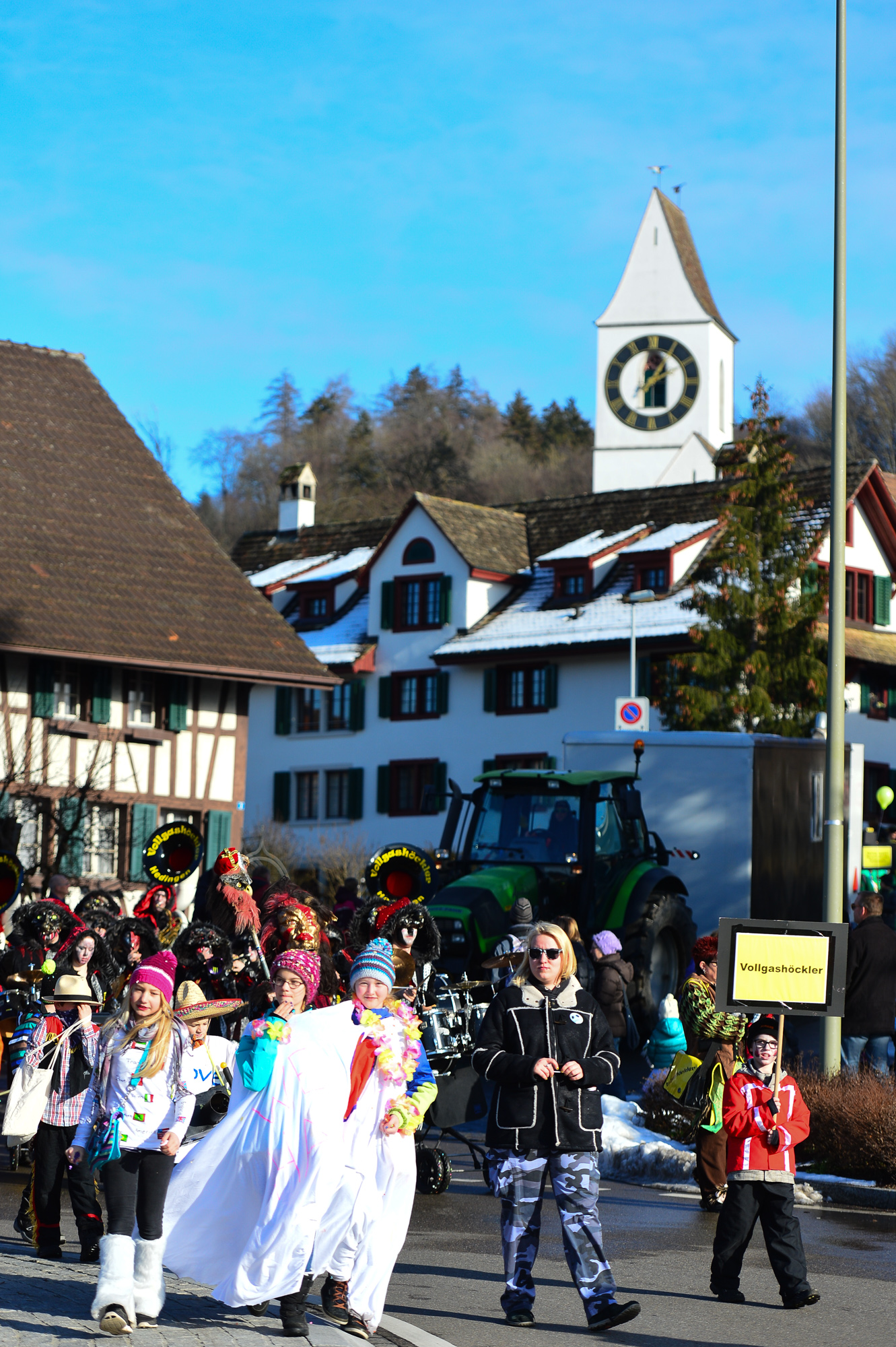 Umzug Hedingen 2016 / Hedingen - Zürich - Schweiz / 23.01.2016