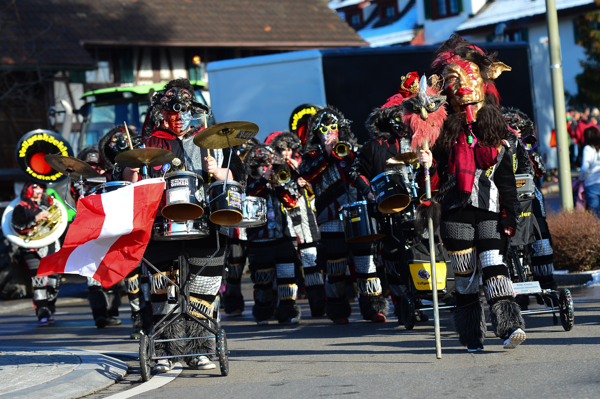 Umzug Hedingen 2016 / Hedingen - Zürich - Schweiz / 23.01.2016