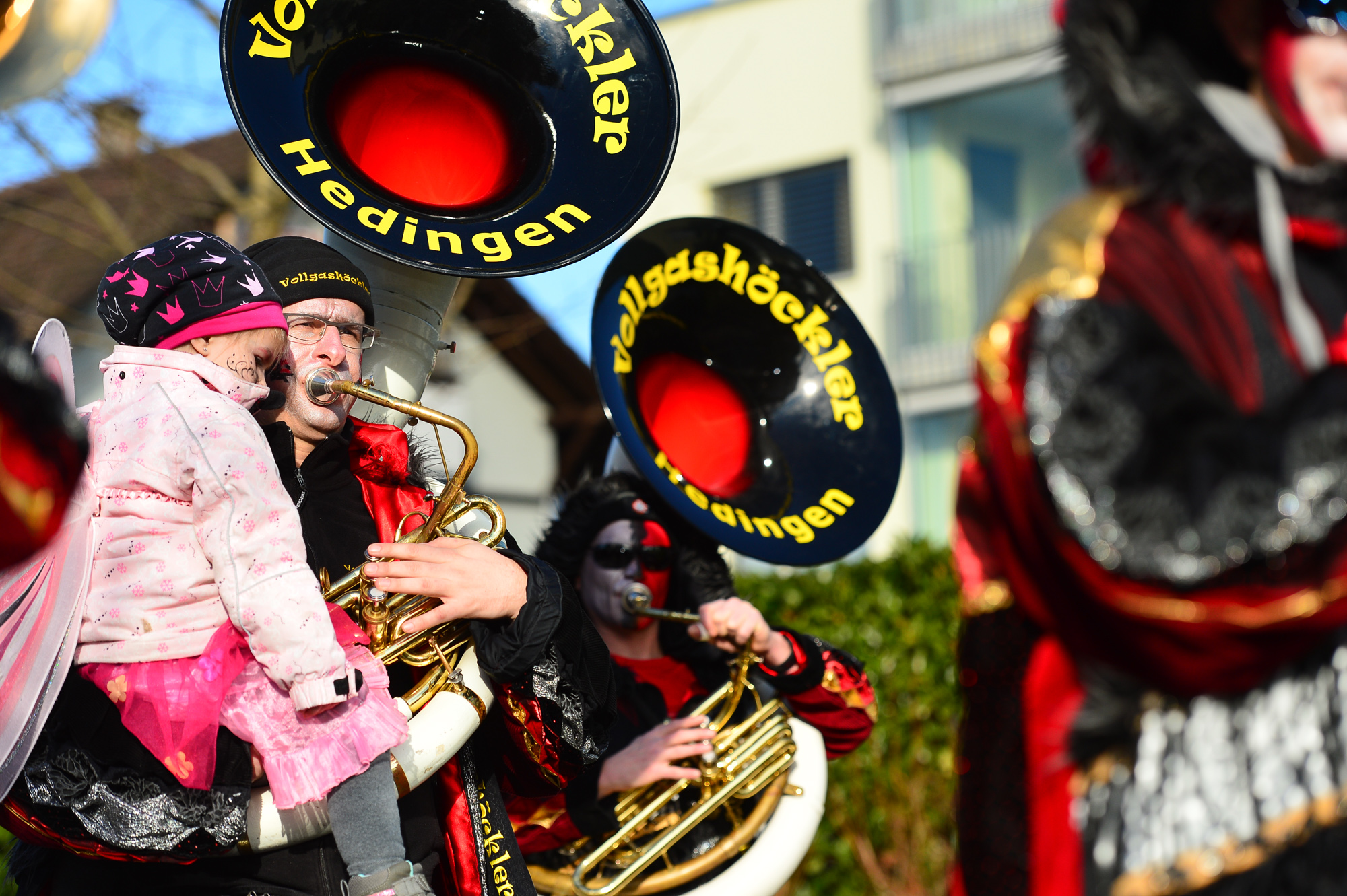 Umzug Hedingen 2016 / Hedingen - Zürich - Schweiz / 23.01.2016
