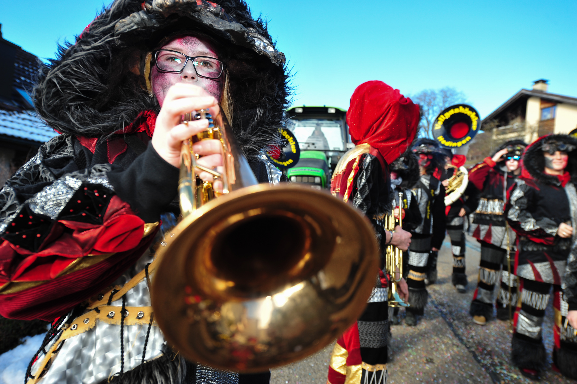 Umzug Hedingen 2016 / Hedingen - Zürich - Schweiz / 23.01.2016