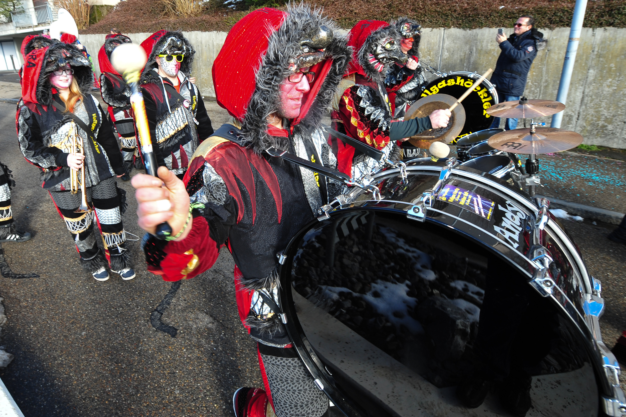 Umzug Hedingen 2016 / Hedingen - Zürich - Schweiz / 23.01.2016