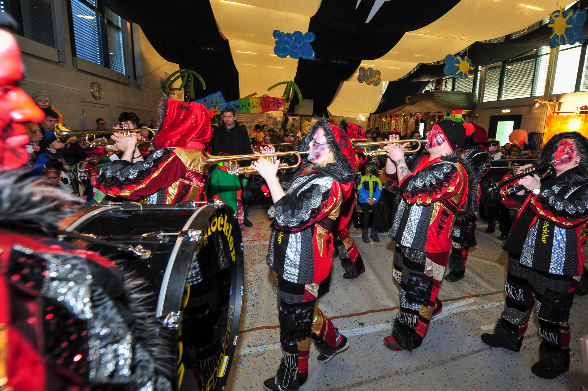 Umzug Hedingen 2016 / Hedingen - Zürich - Schweiz / 23.01.2016