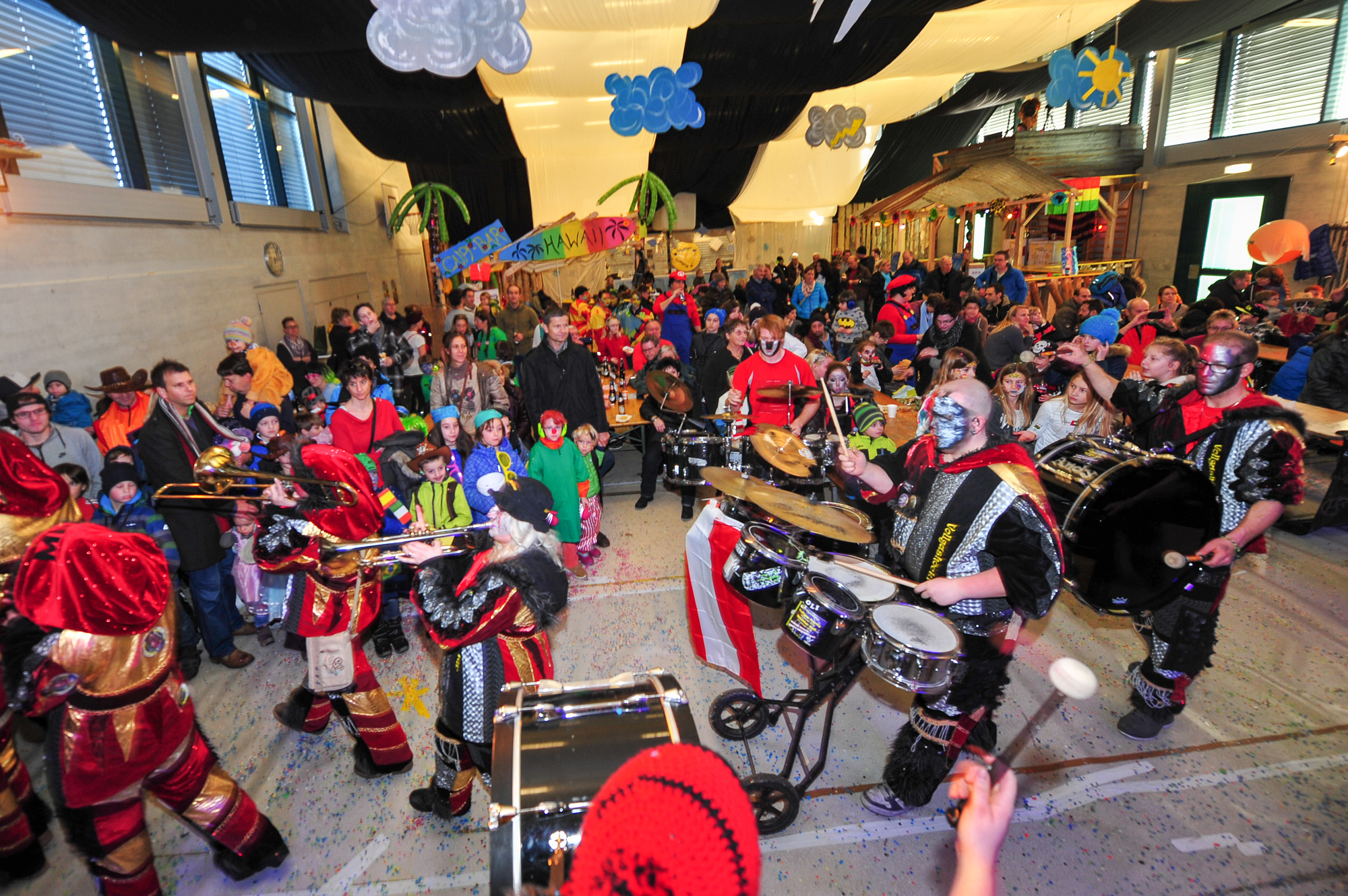 Umzug Hedingen 2016 / Hedingen - Zürich - Schweiz / 23.01.2016