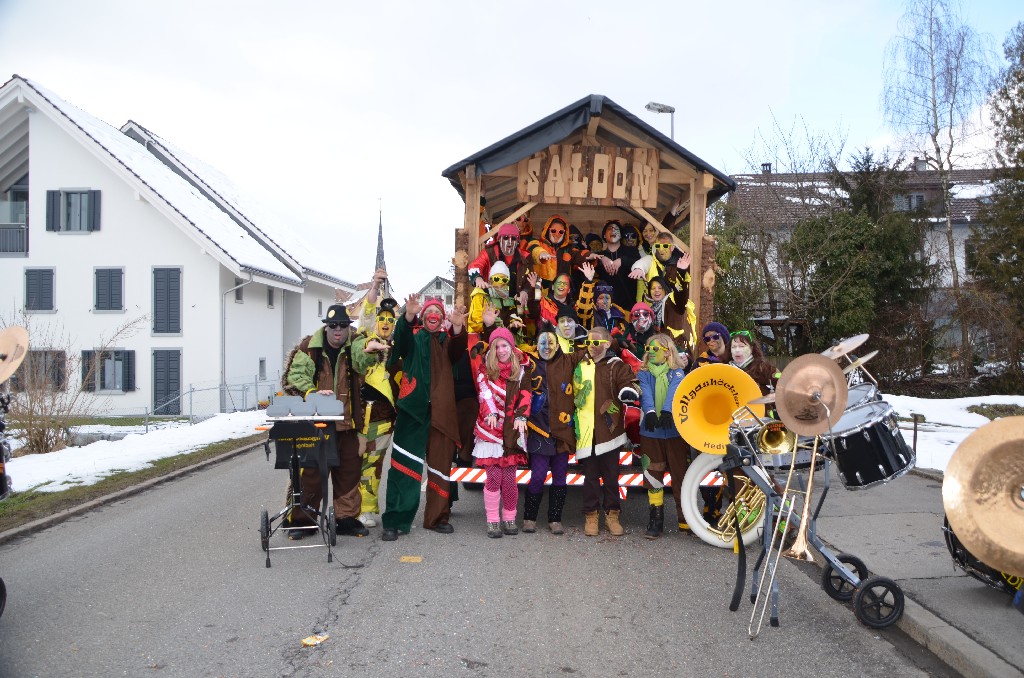 17.2.2013 - Uerzliker Umzug und Uslumpete Kappel a.A.