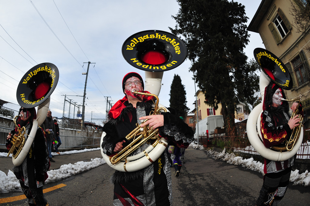 Umzug Hedingen 2015 / Hedingen - Zürich - Schweiz / 31.01.2015